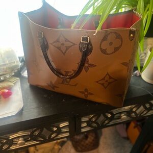 Louis Vuitton Brown Monogram Tote